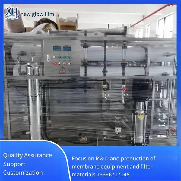 Reverse Osmosis Pure Water Equipment. Installation of Factory Water Purification Equipment. User-friendly Operation Interface. Xinhui Membrane