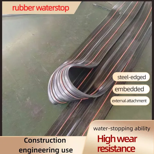 Natural Rubber Bentonite Water Swelling Waterstop Strip Flexible For Construction Joint Sealing photo-1