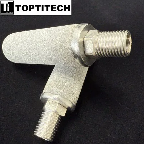 SS316L Sintered Aerator With 1/4-inch NPT Thread for Gas Diffusion