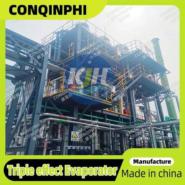304 Stainless Steel Low-Temperature Evaporator With PLC Control and 220V Power Supply for Industrial Use photo-3