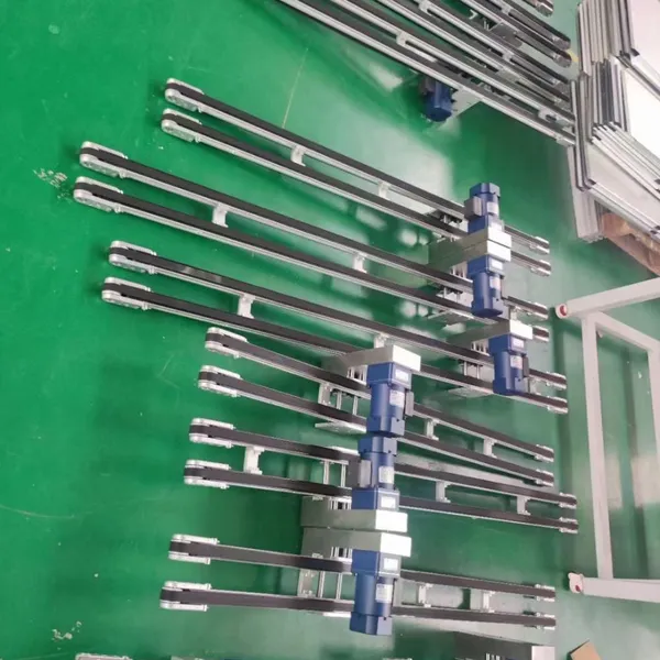 MT40 Timing Belt Conveyor With Aluminum Profile Frame, Industrial Automated Conveying Equipment photo-2