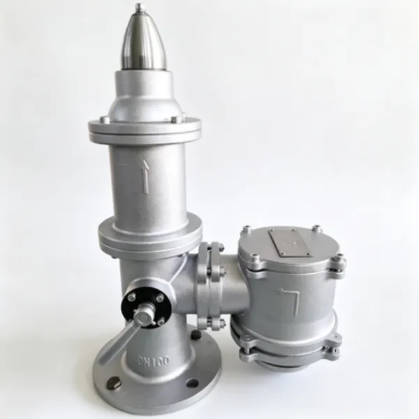 Low Vibration High Velocity Relief Valve Prevent Flame Ingress Into Liquid Cargo Tanks