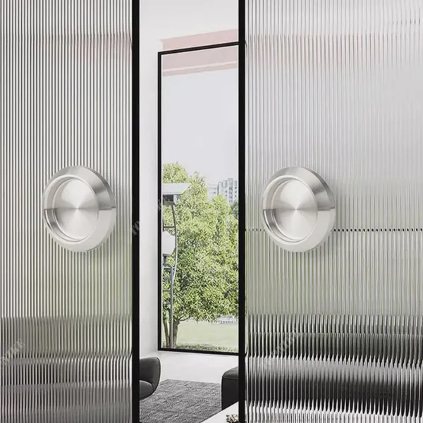 Glass Door Knob Handle for Bathroom Doors photo-2