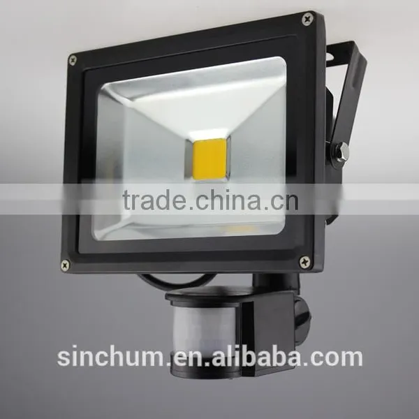 Manufacturer Price 20w Led Floodlight Pir Sensor Light photo-3