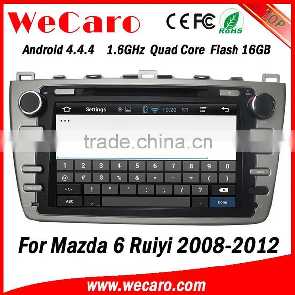 Wecaro WC-MZ8001 Android 4.4.4 Car Dvd Player for Mazda 6 Ruiyi 2008 2009 2010 2011 2012 3G Wifi Playstore photo-2