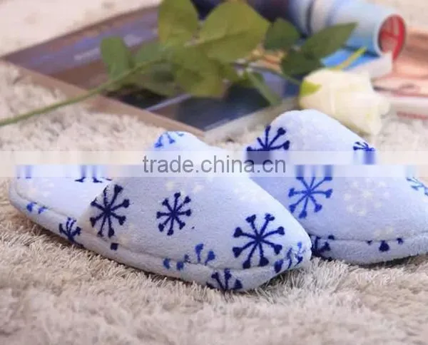 Pure Color Good Quality Cotton Girls Inddor Bathroom Slippers the Newest Winter Slippers photo-3