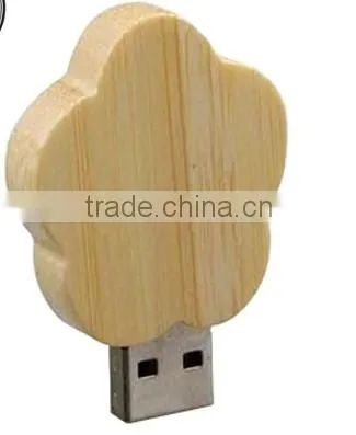 Promotional Gifts Tree Shape Usb Wood Usb Flash Drive Usb Flash Disk Custom Logo Oem 4gb 8gb
