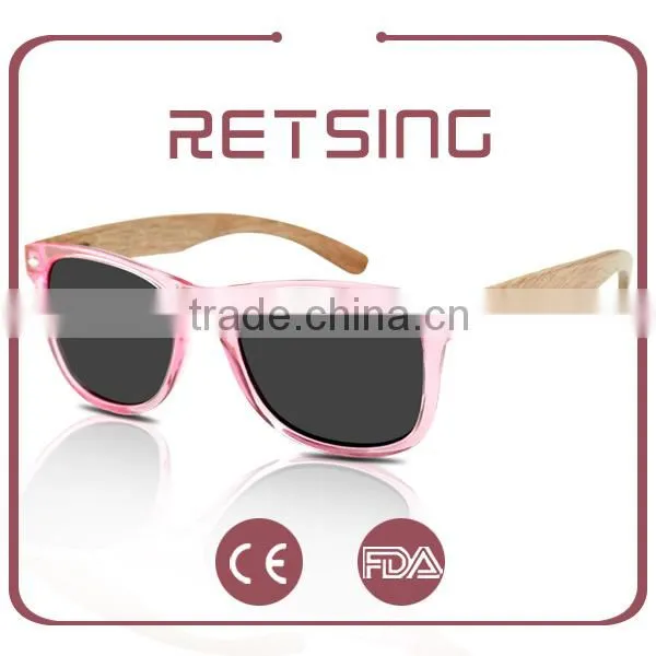 Custom Polarized Wooden Sunglasses Cheap Wooden Sunglasses Mirror/revo Lens photo-2
