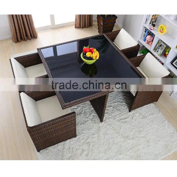 Modern Bar Chairs Prices Dining Table Set Modern Coffee Cafe Table Chair Set photo-3