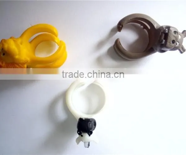 Animals 3d Plastic Wholesale Cartoon Finger Ring photo-3