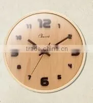 wooden battery operated wall time clocks manufacturer