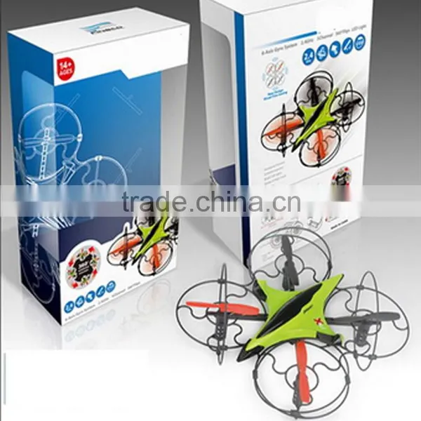 2.4G 6Axis Gyro System 360 Flips RC Quadcopter With LED Light