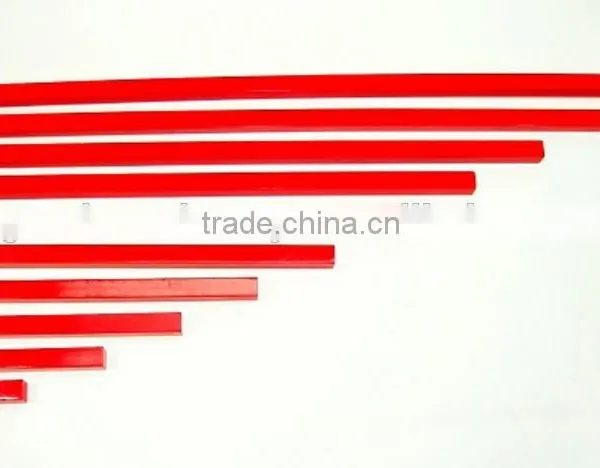 Wooden Montessori Sensorial Toy Long Red Rods photo-5