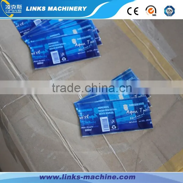 Plastic Shrink Wrap Bottle Labels