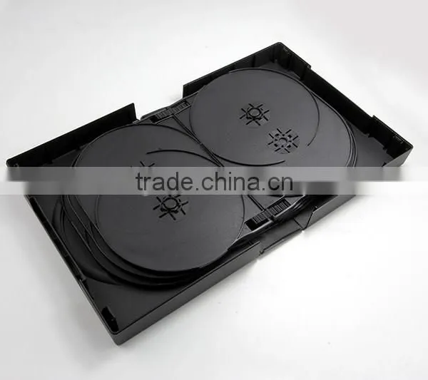 51mm Black DVD Case for 16 DVDs With Tray photo-2