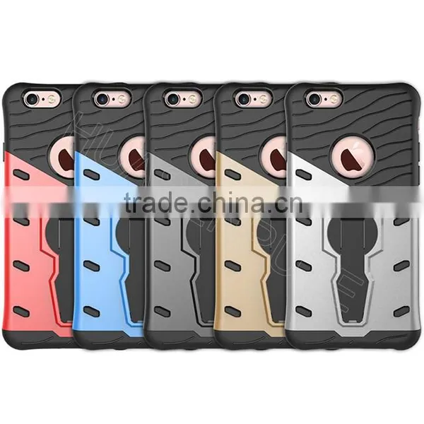 Hybrid Shockproof Hard TPU + PC Case Cover For IPhone6/6S, Stand Case Cover For IPhone6/6S photo-6