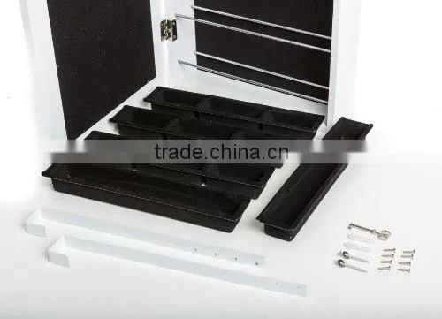 Jewelry Armoire With Lock and Key photo-6