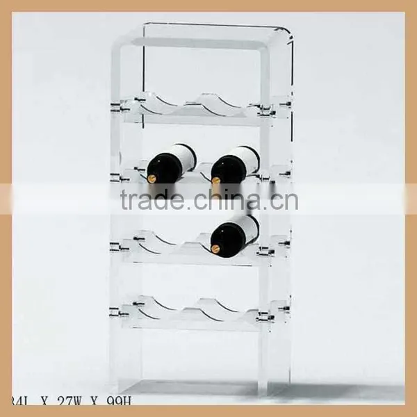 Clear Acrylic Wine Rack Shelf ,wine Bottle Holder photo-2
