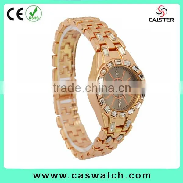 Rose Gold Ladies Watch Fancy Girl Wrist Watches Fashion Diamonds Watch Girl photo-3