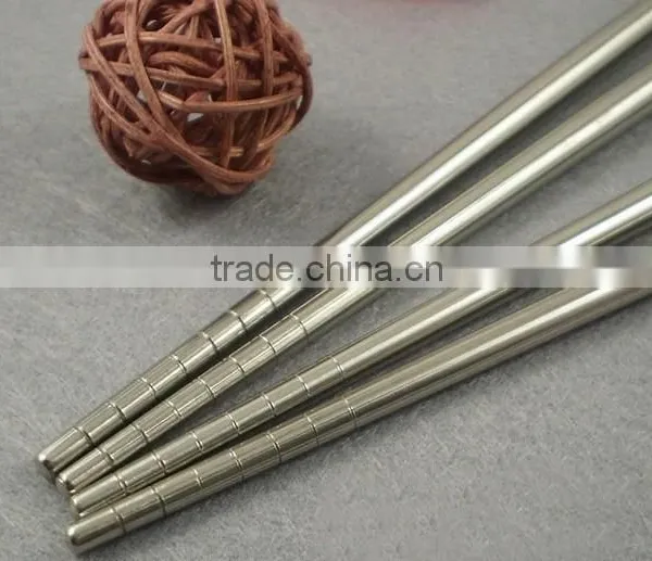 C127 Fashion Top Grade Wholesale Stainless Steel Chopsticks photo-4