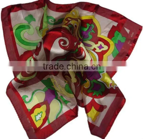 2012 fashion polyester print scarf
