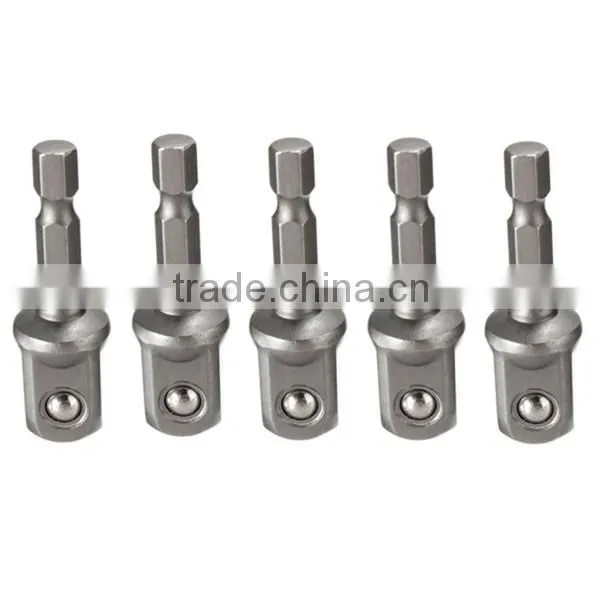 Hex Power Drill Bit Driver Socket Bar Wrench Adapter Extension 1/4" 3/8" 1/2" photo-2