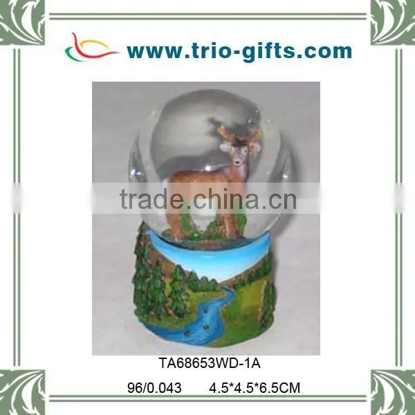 Wholesale Polyresin Bear Water Ball Souvenirs photo-3