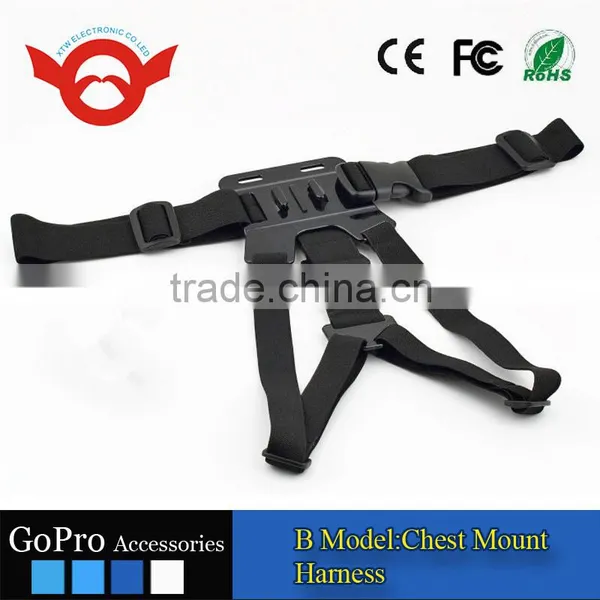 B Model: Chest Body Strap for Gopro Hero 2/3/3+/4/4 Session photo-2