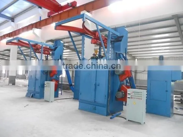 1 Q37 Series Hanger Type Casting Parts Shot Blasting