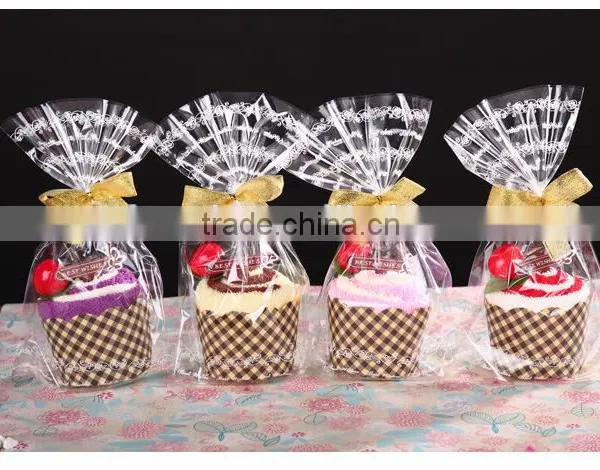 Promotional Gifts Towel Wedding Favor Milkshake Souvenir Face Towel photo-3