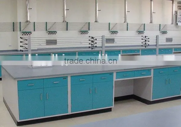 Epoxy Powder Coating Steel Lab Bench Steel Lab Center Bench photo-5