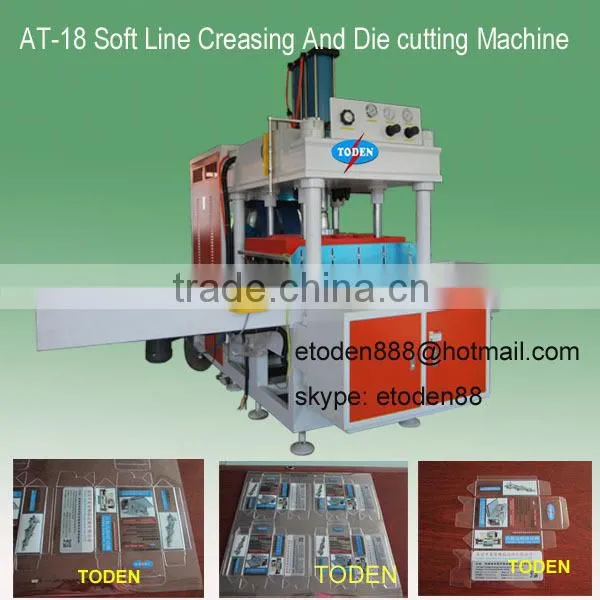 APET Sheet Creasing and Die Cutting Machine