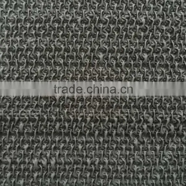 Fashion Polyester Stripe Embroidered Thermal Padded Fabric With Quilting for Down Coats/jacket