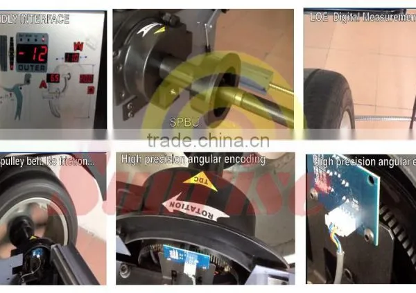 LCD Advanced Graphics Wheel Balancer B-084 photo-3