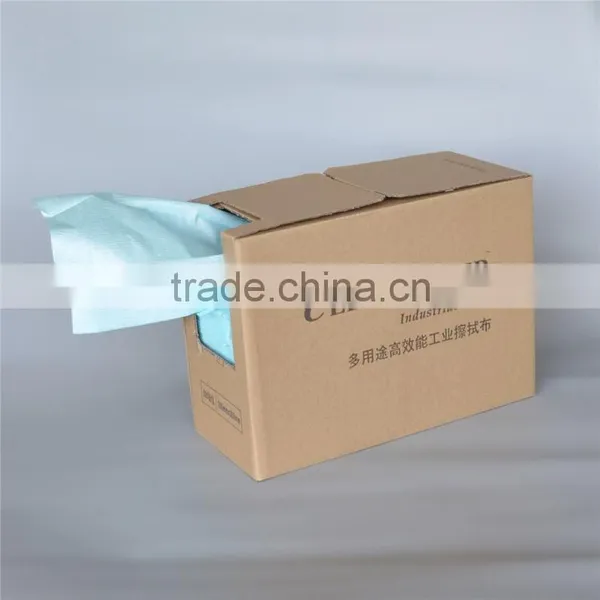 Clean Room Wipers Lint Free Non Woven Insole Green Coffee Cleaning photo-3