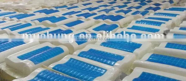 Contour Memory Foam Pillow Cooling Comfort Gel Cushion Gel-infused Memory Foam Pillow photo-2