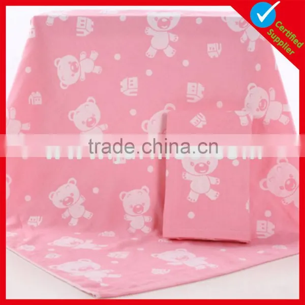 Eco-friendly Fancy Printed Character Baby Bath Towels photo-3
