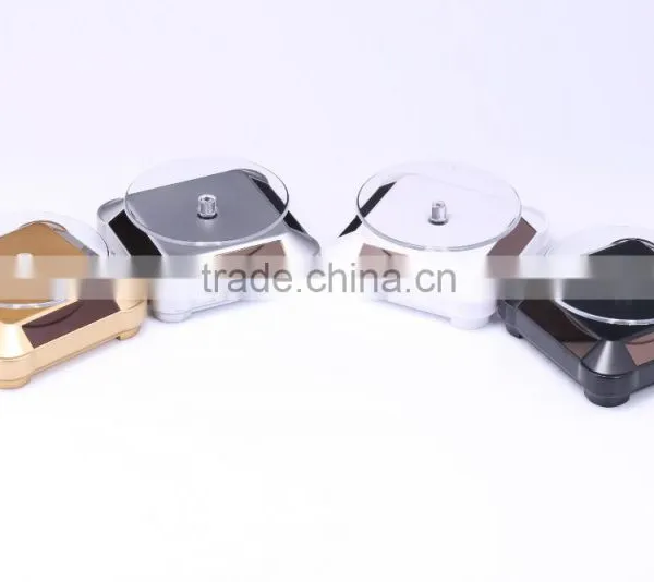 Wholesale Watch/keychain/store Small Square Solar Power Rotating Display Stand photo-4
