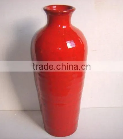 Ceramic Vase,Hand Pull