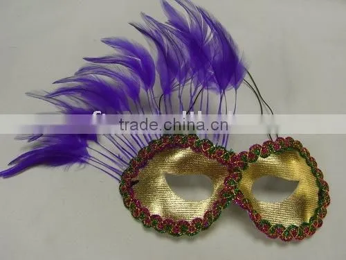 Mardi Gras Feather Mask (Feather Mask)