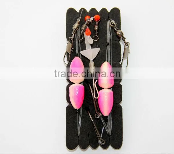 Surfcasting Rig Pulley Bullet Float Rig Two Trace Long Reach