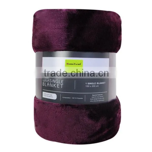 Wholesale Blanket Factory of China, 2 Ply Throw Blanket, China Blanket photo-3