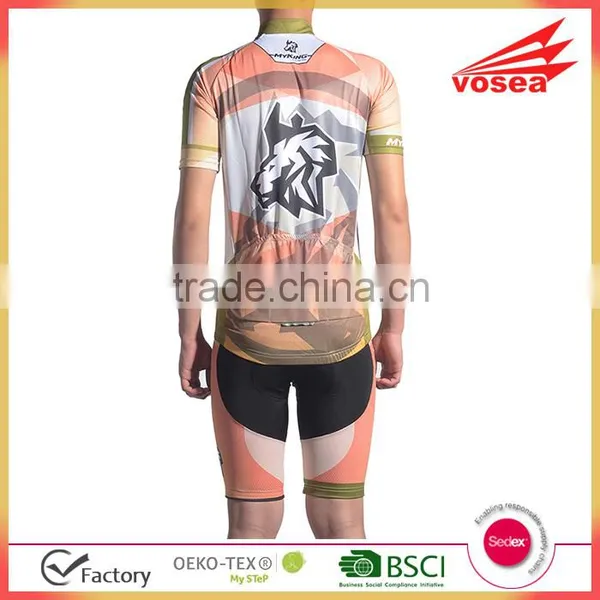 Customized Summer Cycling Jersey With Shorts photo-3