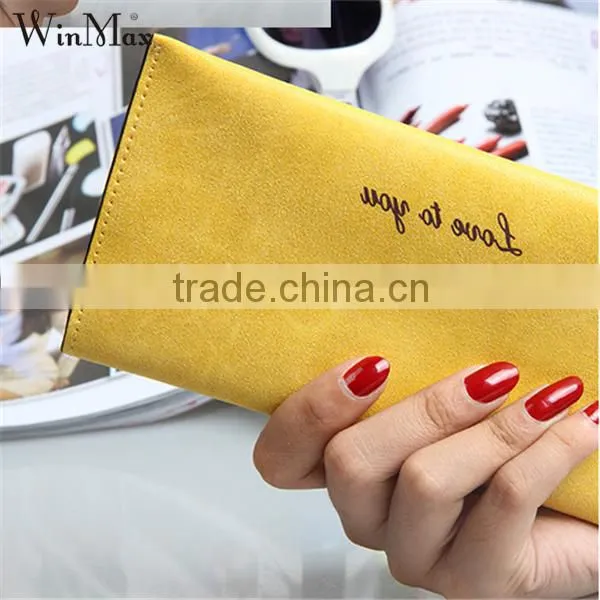Low Cost Ladies Hand PU Purse Woman Fancy Leather Wallet photo-2