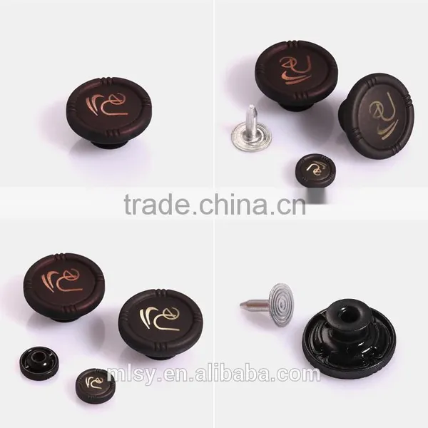 High Quality Alloy Shank Buttons Metal Button For Jeans photo-3