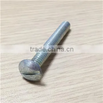 Slotted Cheese Head Screws Zinc Plated photo-4