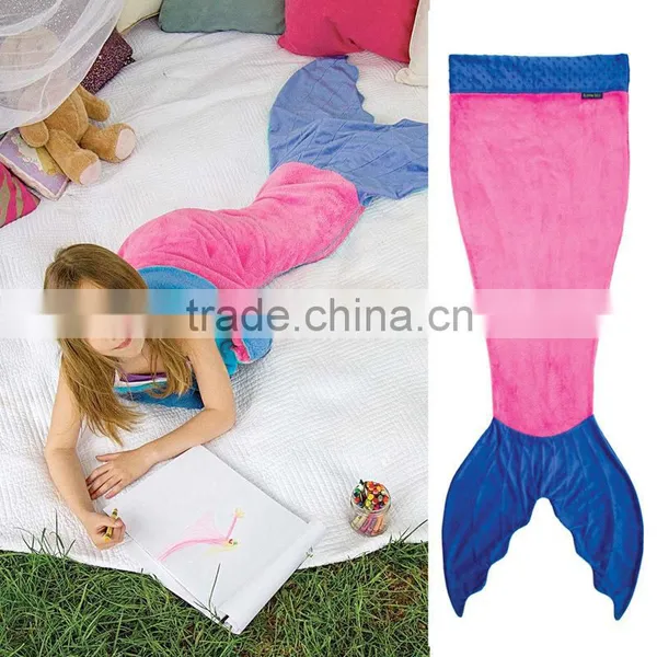 Wholesale Mermaid Tail Blanket For Children photo-2