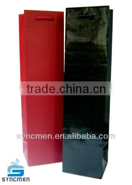 High Quality Bottle Paper Bag Wholesale (120 Gsm) photo-5