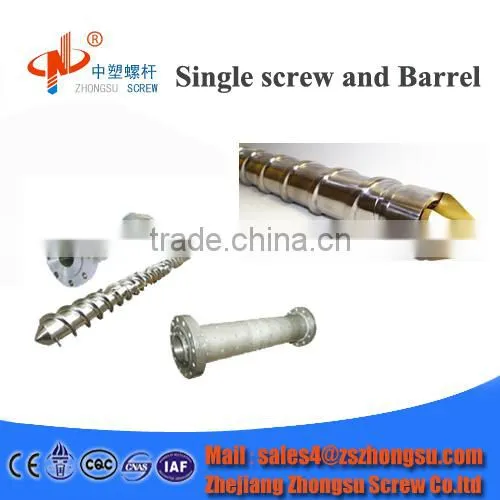 Screw and Barrel for Rubber Machine Design for Shunt Type