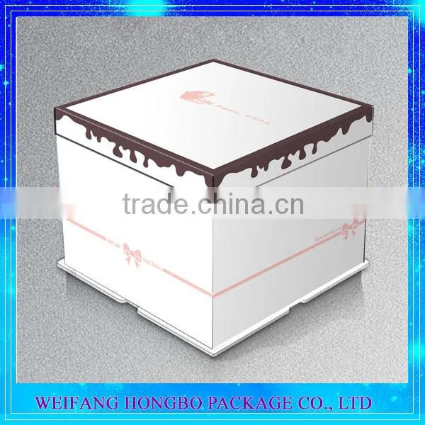Factory Wholesale Gift Food Grade Cake Boxes With ISO FDA photo-6